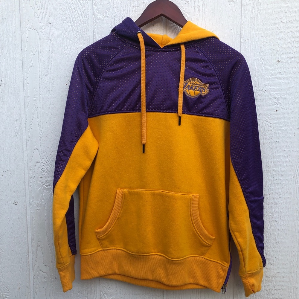 Los Angeles Lakers Purple and Gold Hoodie